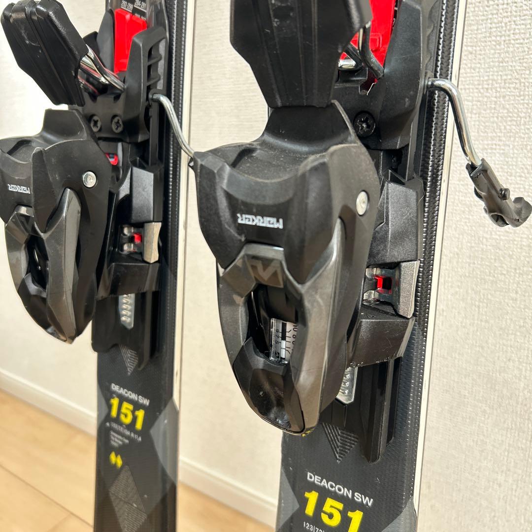 Völkl DEACON SW スキー 151cm ブラック/イエロー