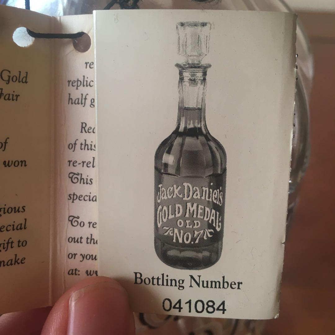 JackDaniel’s 100周年記念1904年金メダルレプリカボトル