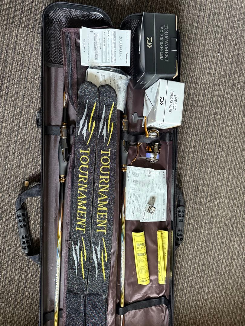 ダイワ トーナメント 竿リール セット売り バラ売り無し