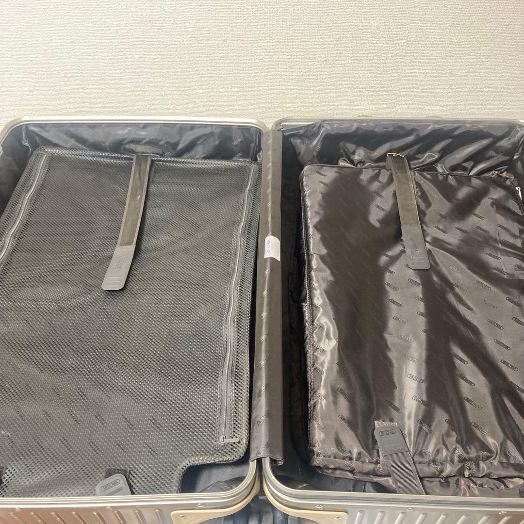 廃盤 リモワ トパーズ チタニウム 98L ゴールド