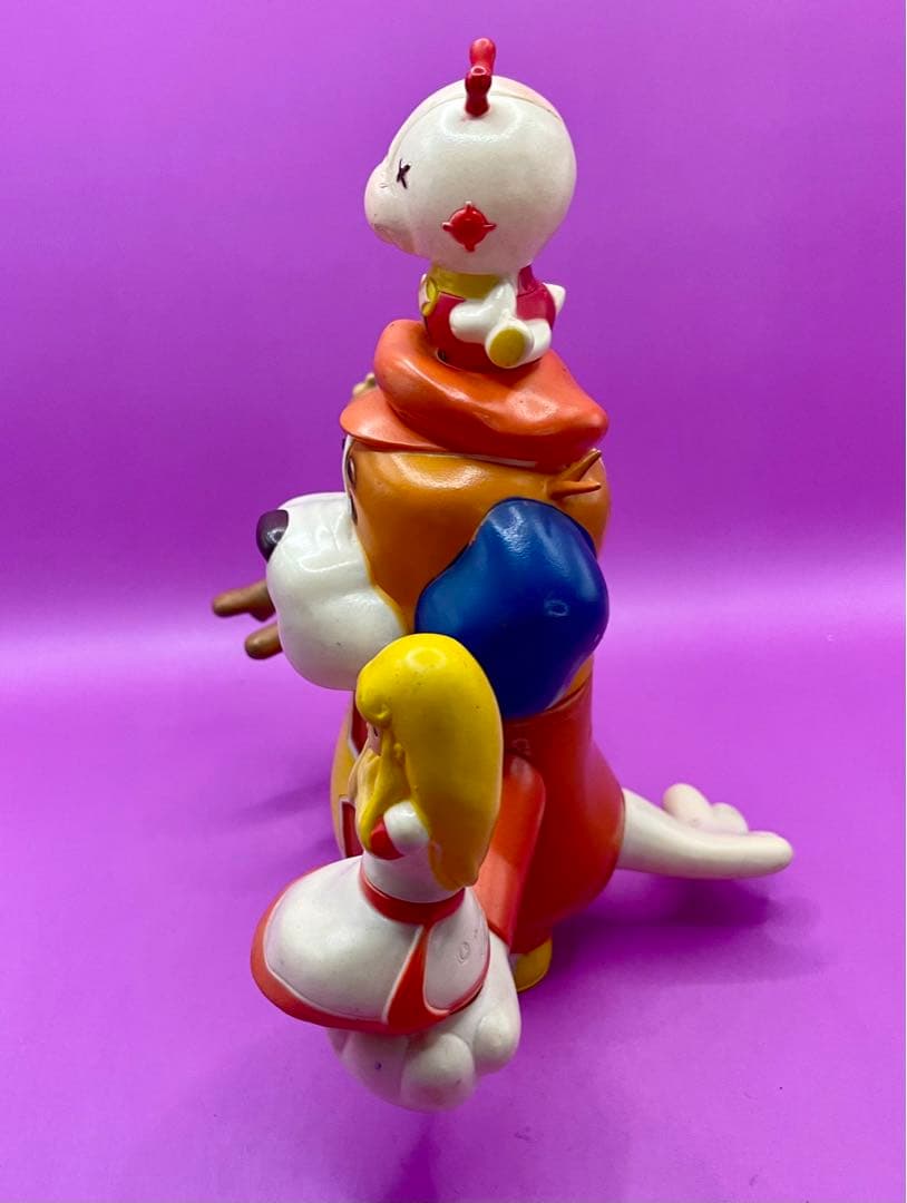 ポールのミラクル大作戦 ソフビ人形貯金箱 マグネット式脱着 良い状態の希少品