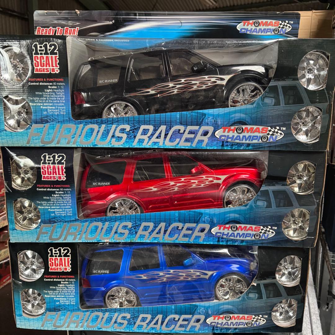 FURIOUS RACER THOMAS CHAMPION ラジコン 3台