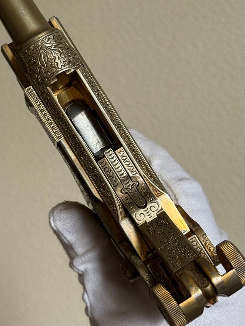 マルシン ACG ゴールド ルガー P08 ゲーリングルガー 金属 モデルガン