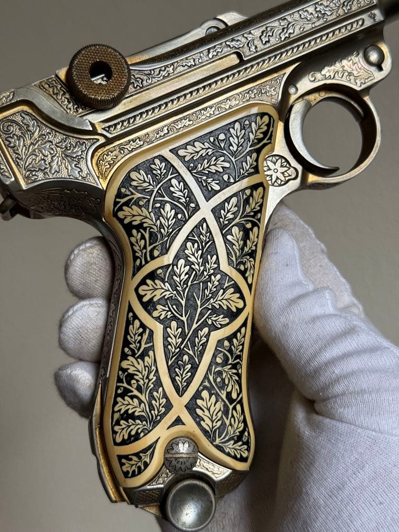 マルシン ACG ゴールド ルガー P08 ゲーリングルガー 金属 モデルガン