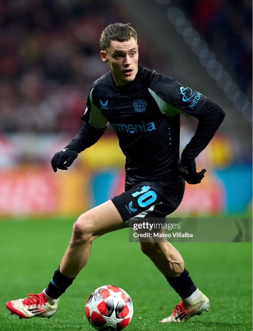 レヴァークーゼン 24-25 ユニフォーム サード 正規品 L ヴィルツ CL