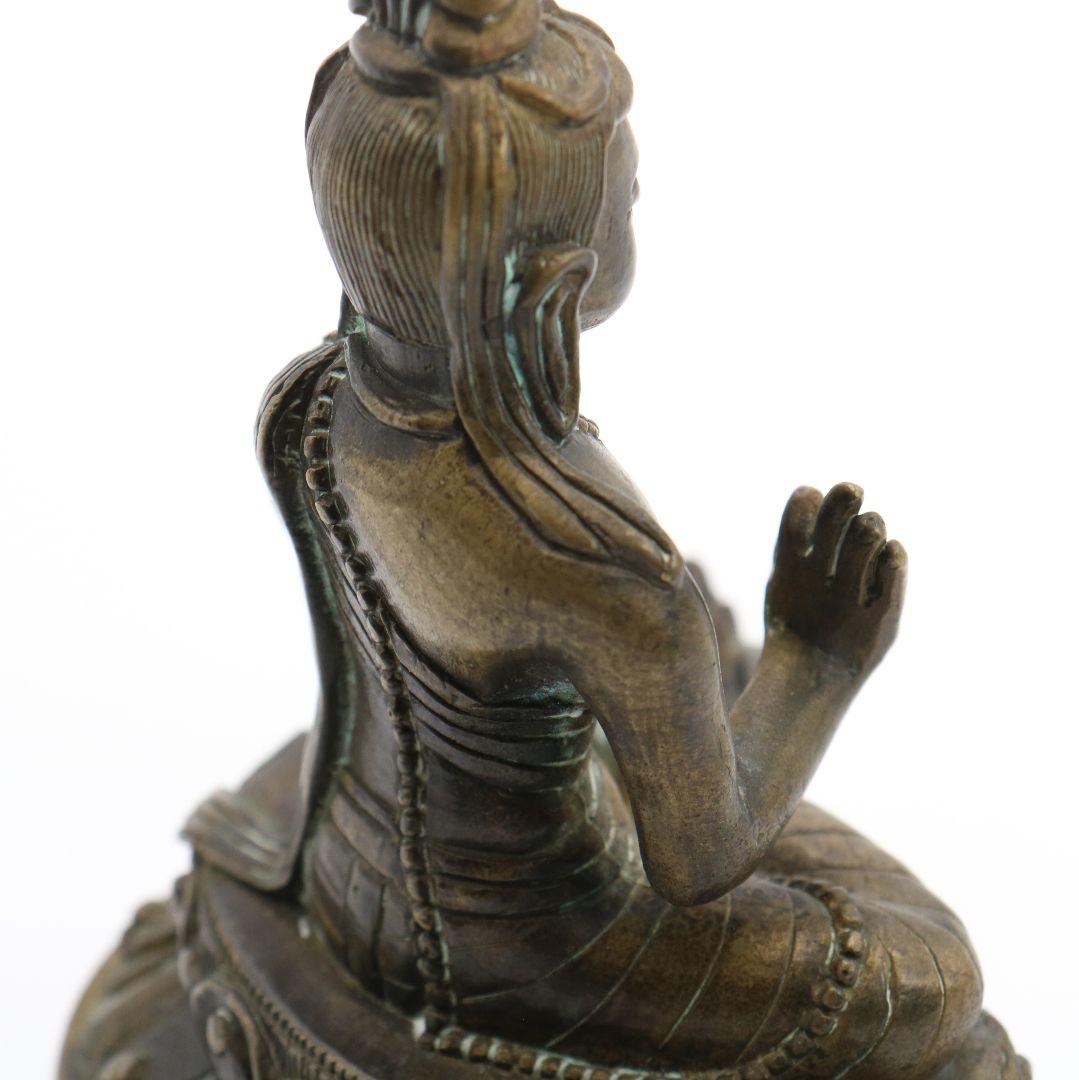 古銅 チベット仏像 仏教美術　V216　1F14D