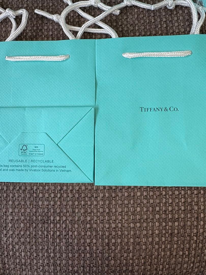 現行品　新品ティファニー　空箱　巾着袋　ミニ紙袋 10セット