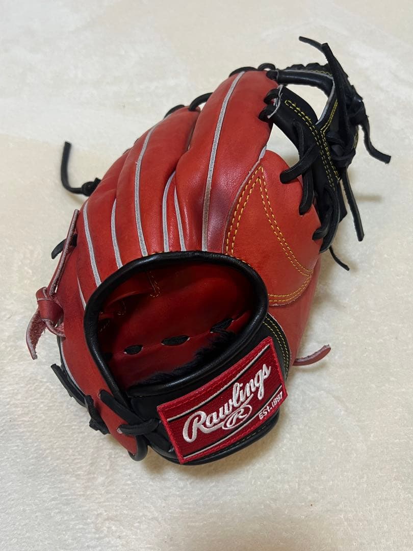 ローリングス 硬式用 グローブHOH R2G 内野手用 赤 レッド