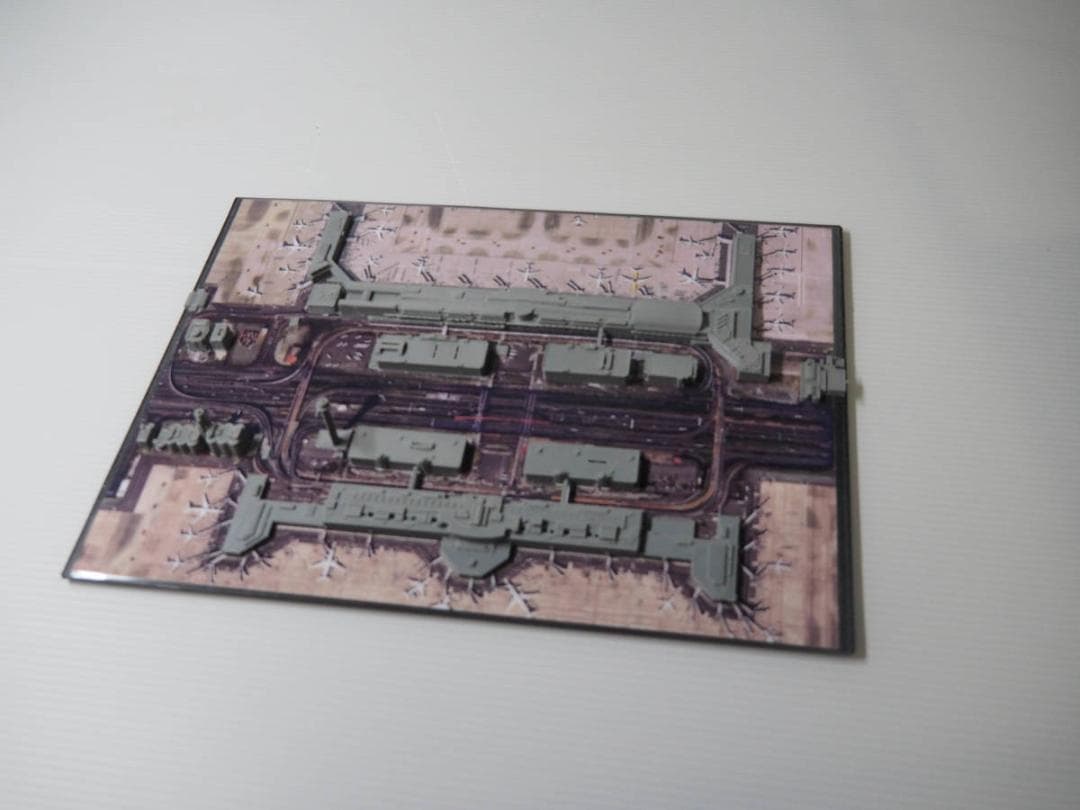 羽田空港第1 第2ターミナル　３D都市データを活用した都市模型　(透明ケース付)