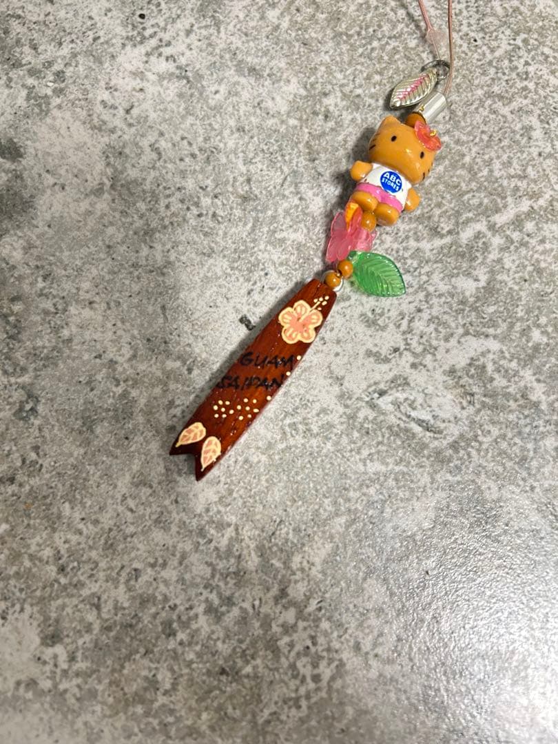 グアム サイパン 日焼けキティ ABCストア ストラップ