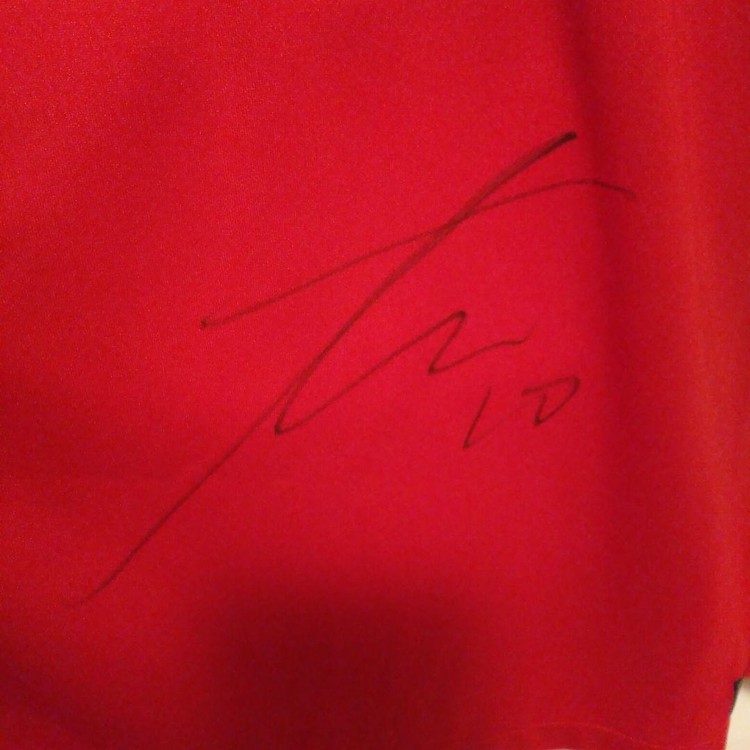 鹿島アントラーズ ユニフォーム ウェア 荒木 直筆サイン 2022年