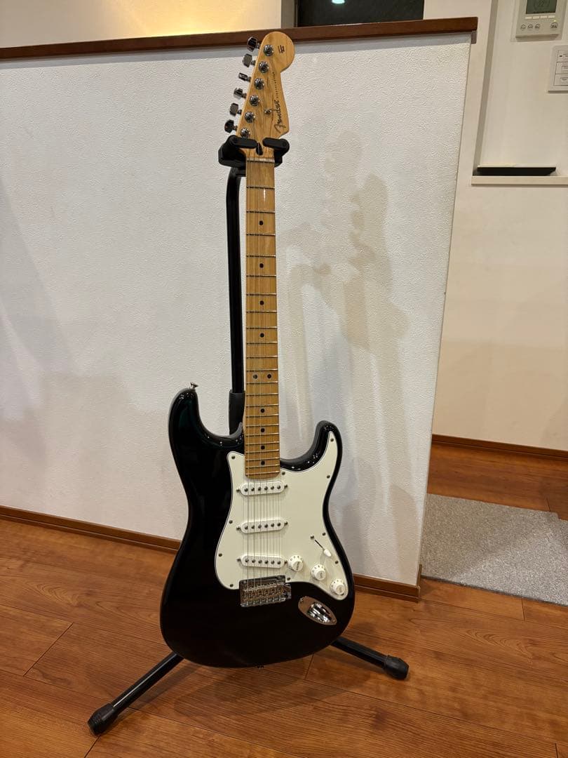 ギター fender player stratocaster black