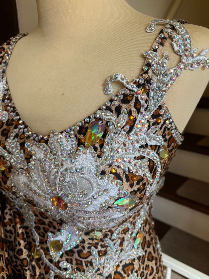 ラテンダンス正装ドレス　Mサイズ