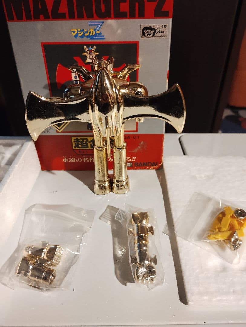 ポピー　 マジンガーZ 超合金　ゴールド