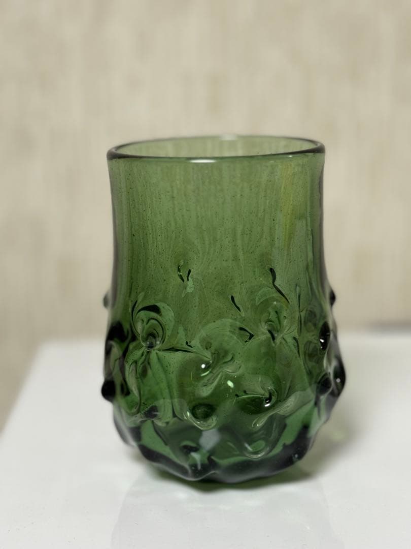 5個セット■黒木国昭■霧島連山・新燃岳火山灰使用グラス■ガラス工芸