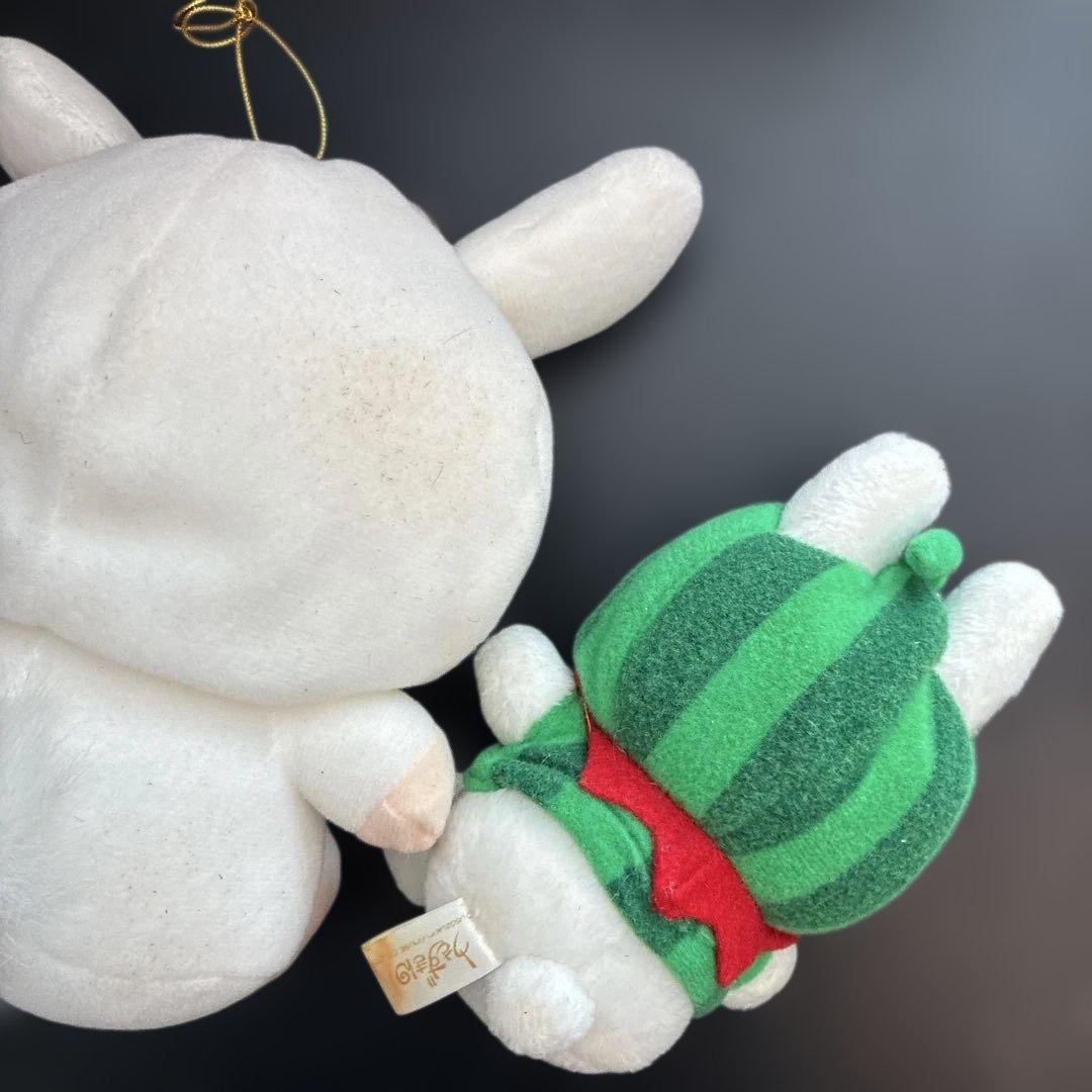 左下！平成レトロうさずきんぬいぐるみ 12体セット