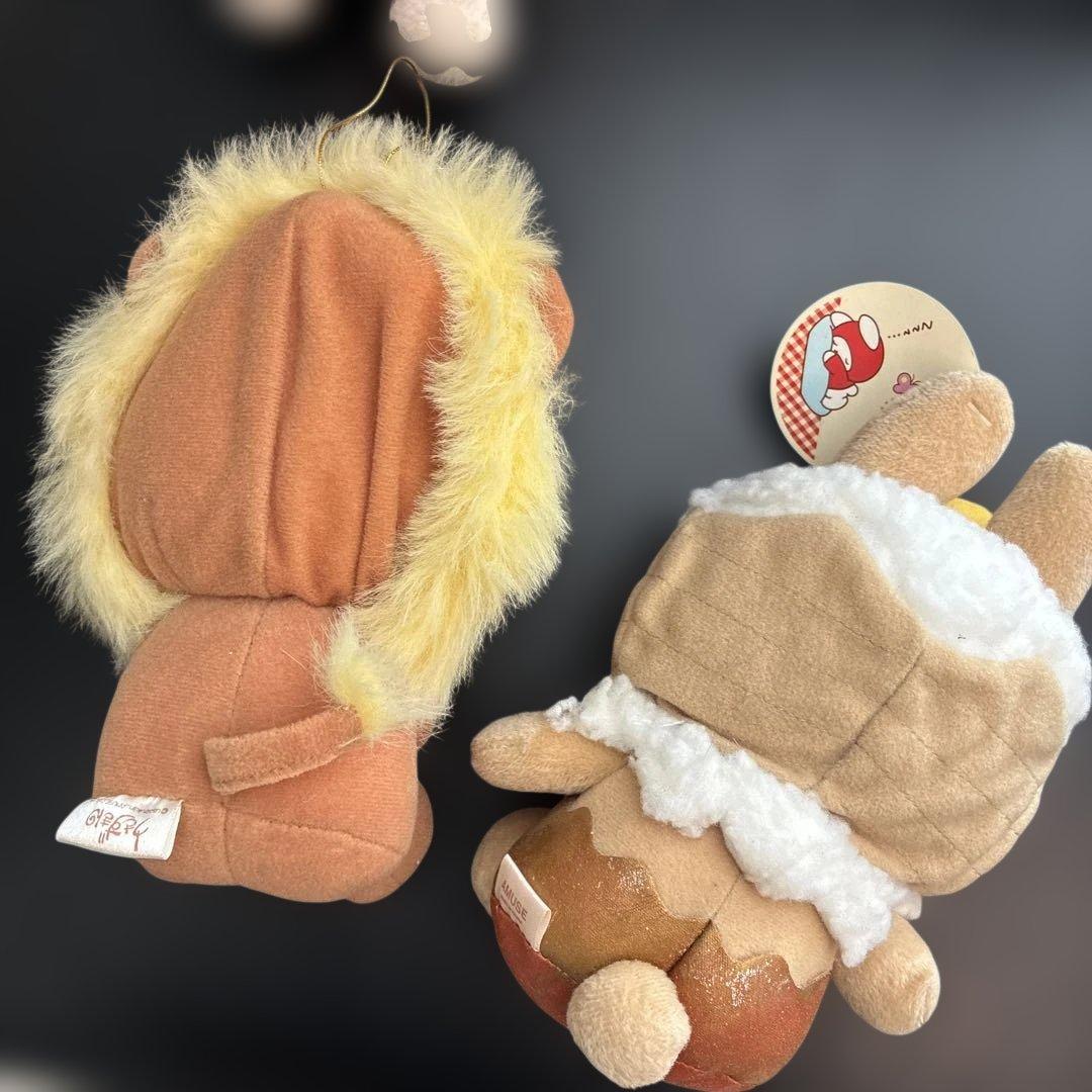 左下！平成レトロうさずきんぬいぐるみ 12体セット