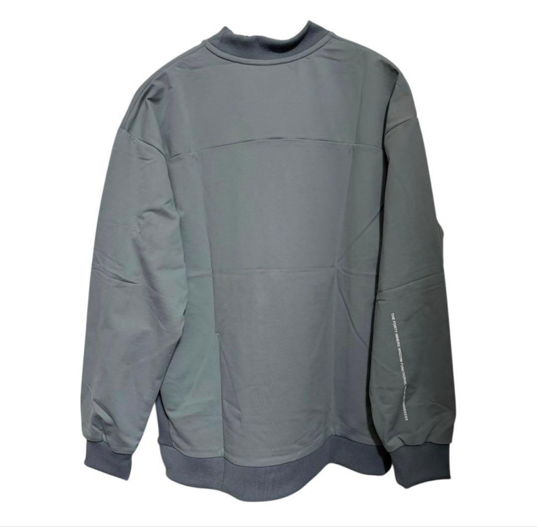 TFW49 グレー 長袖クルーネックシャツ プルオーバー　Sサイズ