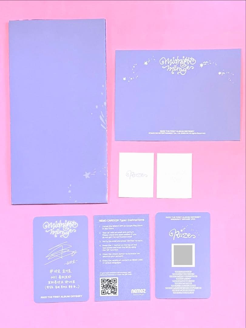 MIDNIGHT MIRAGE ボイスキーリング ショウタロウ リズコ パジャマ