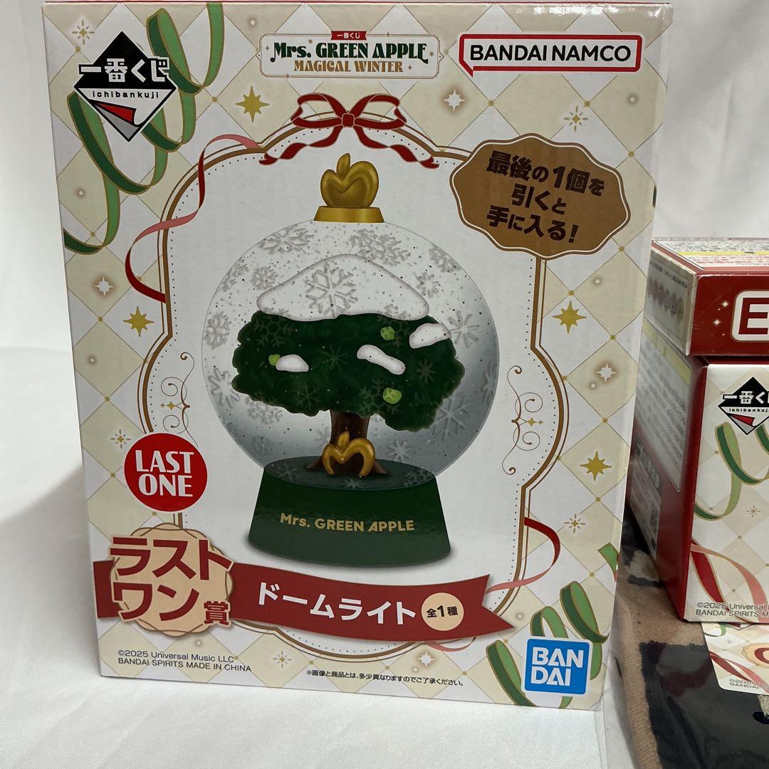 ミセスグリーンアップル　一番くじ　ラストワン賞　ドームライト　マグカップ他