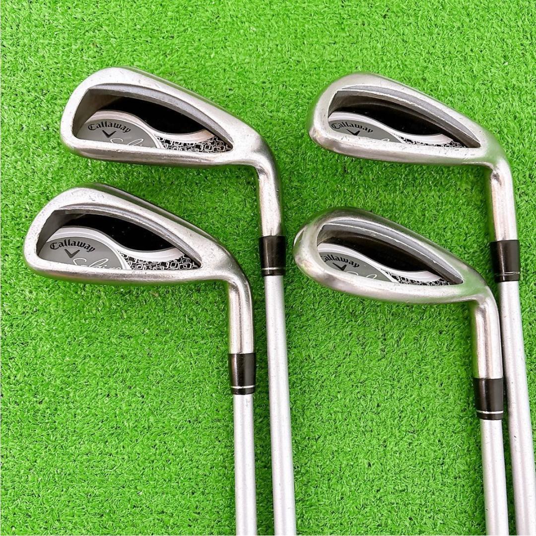 キャロウェイ　ソレイル　アイアン　4本　セット　FLEX L