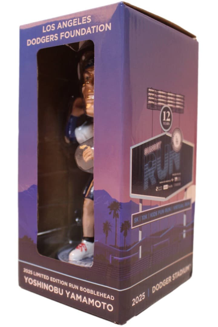 [新品] 山本由伸選手 ボブルヘッド ジャベリン（槍） 2025年9月27日