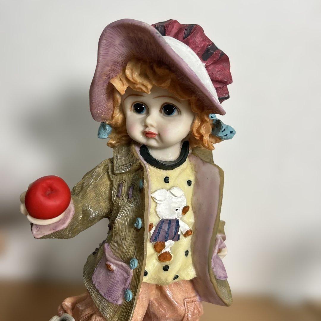 自宅保管品　美品　アンティーク　男の子女の子　人形　ドール　置物
