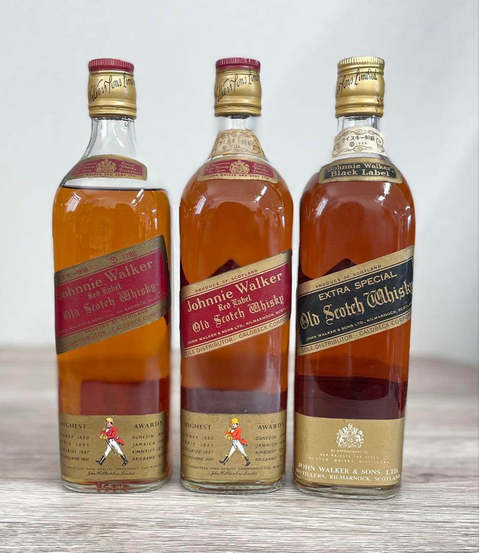 古酒 ジョニーウォーカー ブラック 赤 ラベル まとめ売り