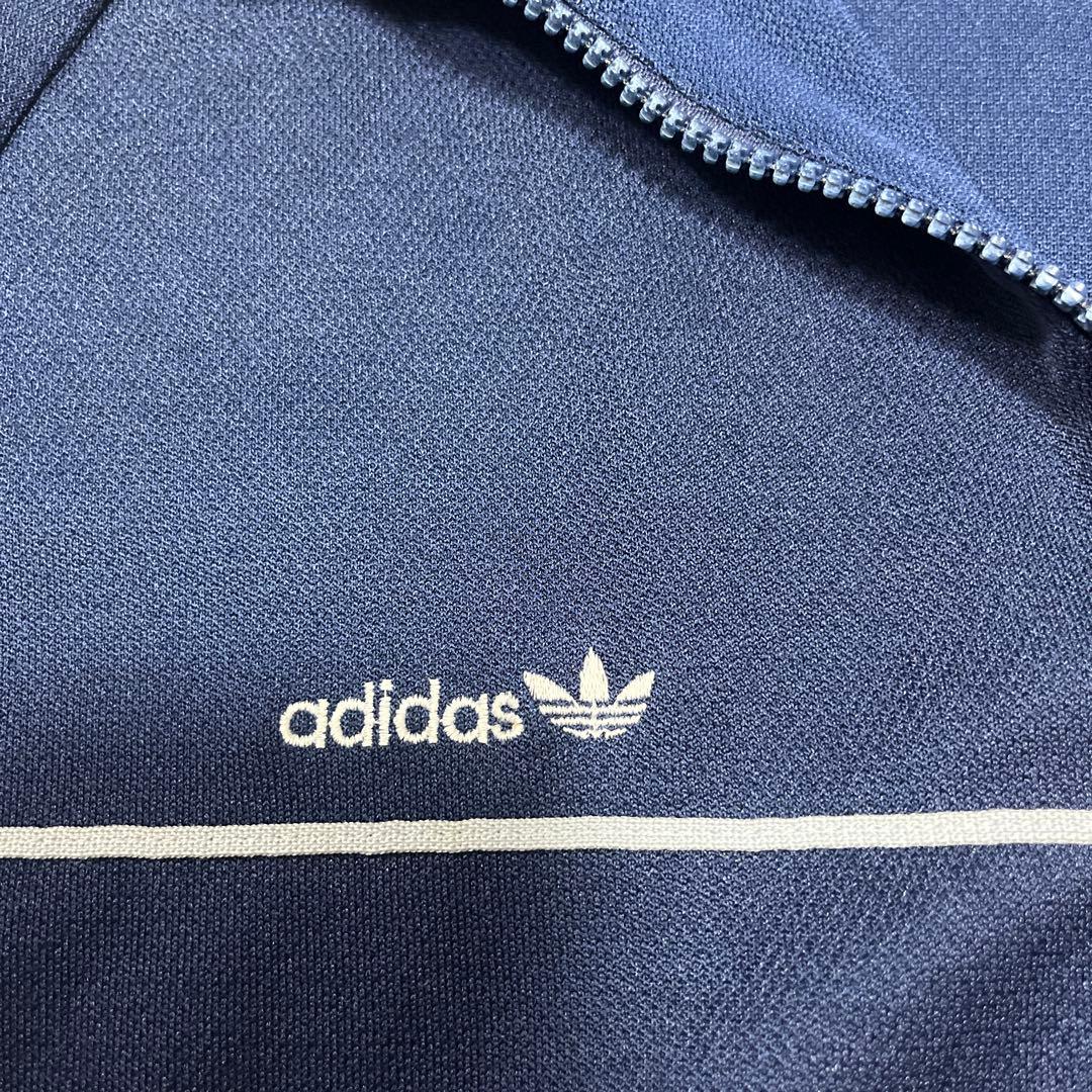 70s 西ドイツ製 adidas TECHNO刺繍 ラグラン トラックジャケット