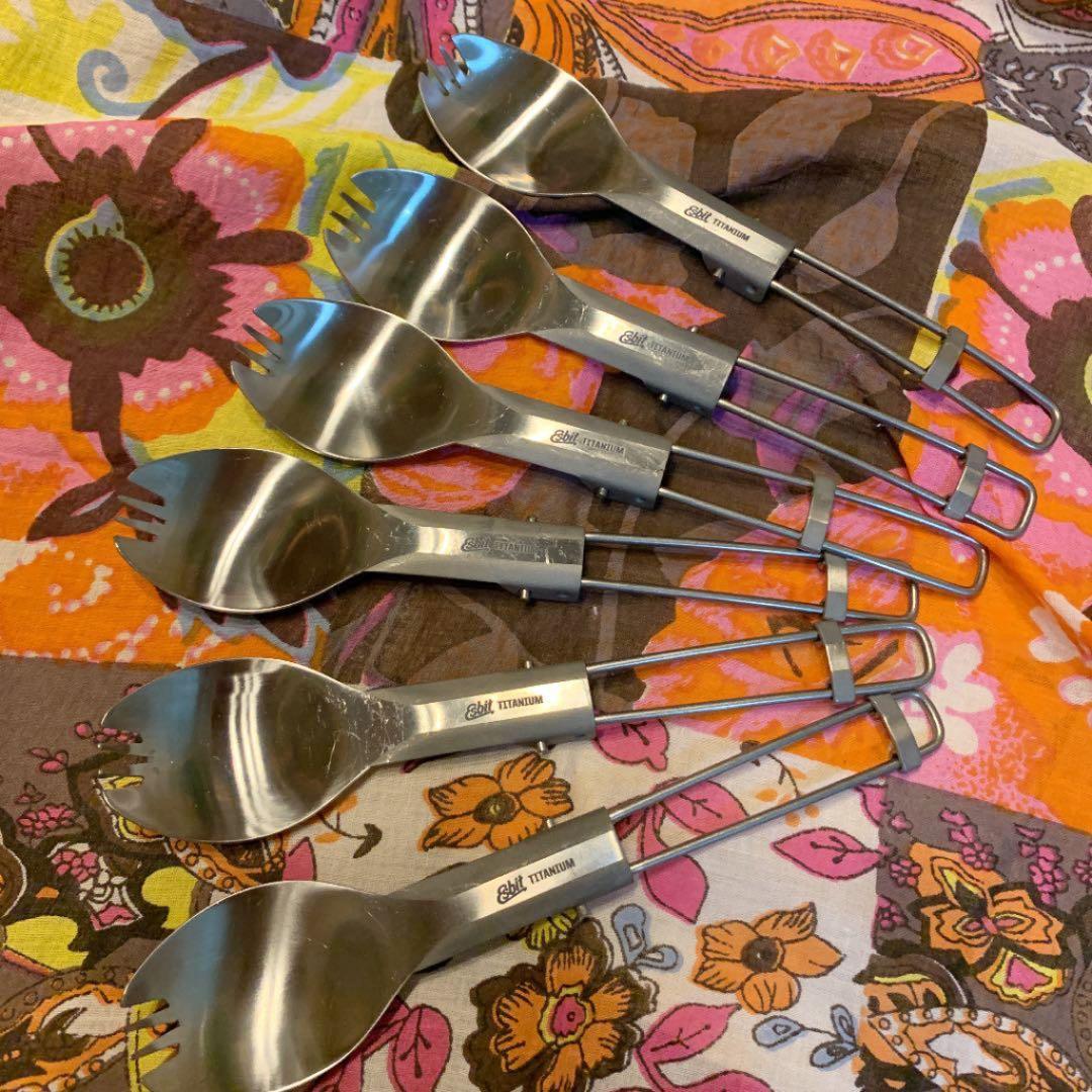 Esbit(エスビット) チタニウムスポーク ESFSP17TI 6本セット