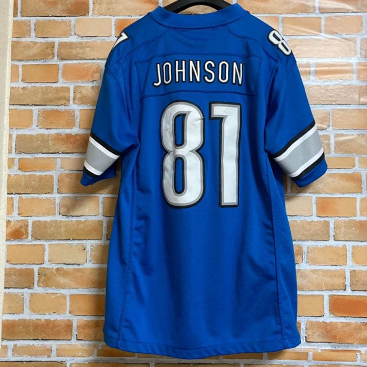 ナイキ製　NFL デトロイト・ライオンズ ユニフォーム [スペシャルセール！]