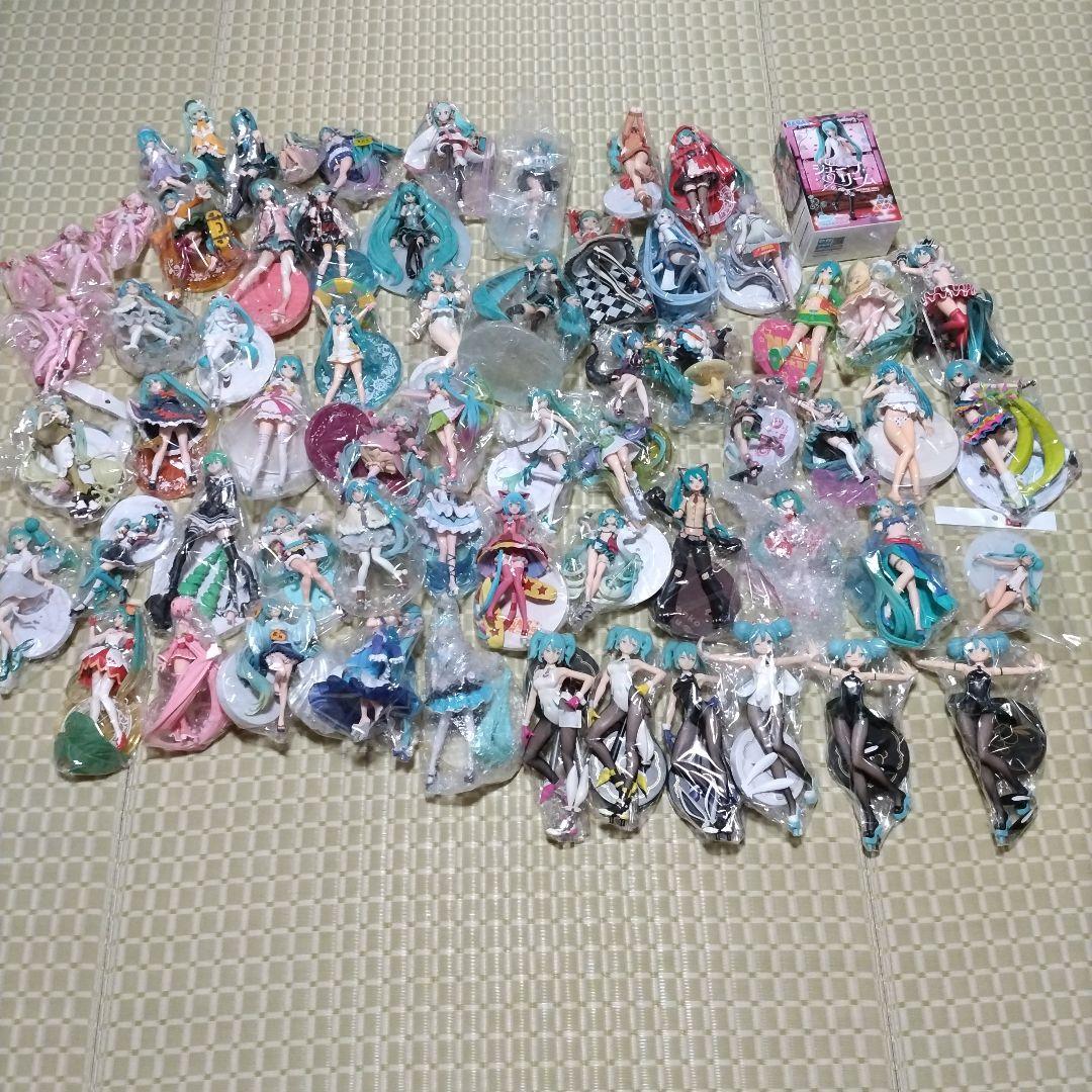 初音ミク 美少女 フィギュア 大量 まとめ売り 詰め合わせ かぶり無 60体以上