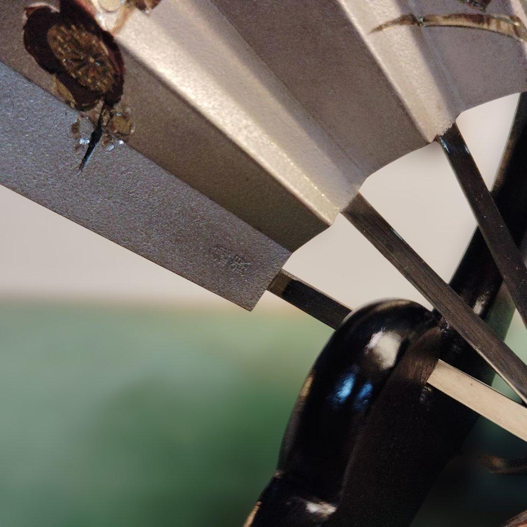 武比古　純銀扇　約100g