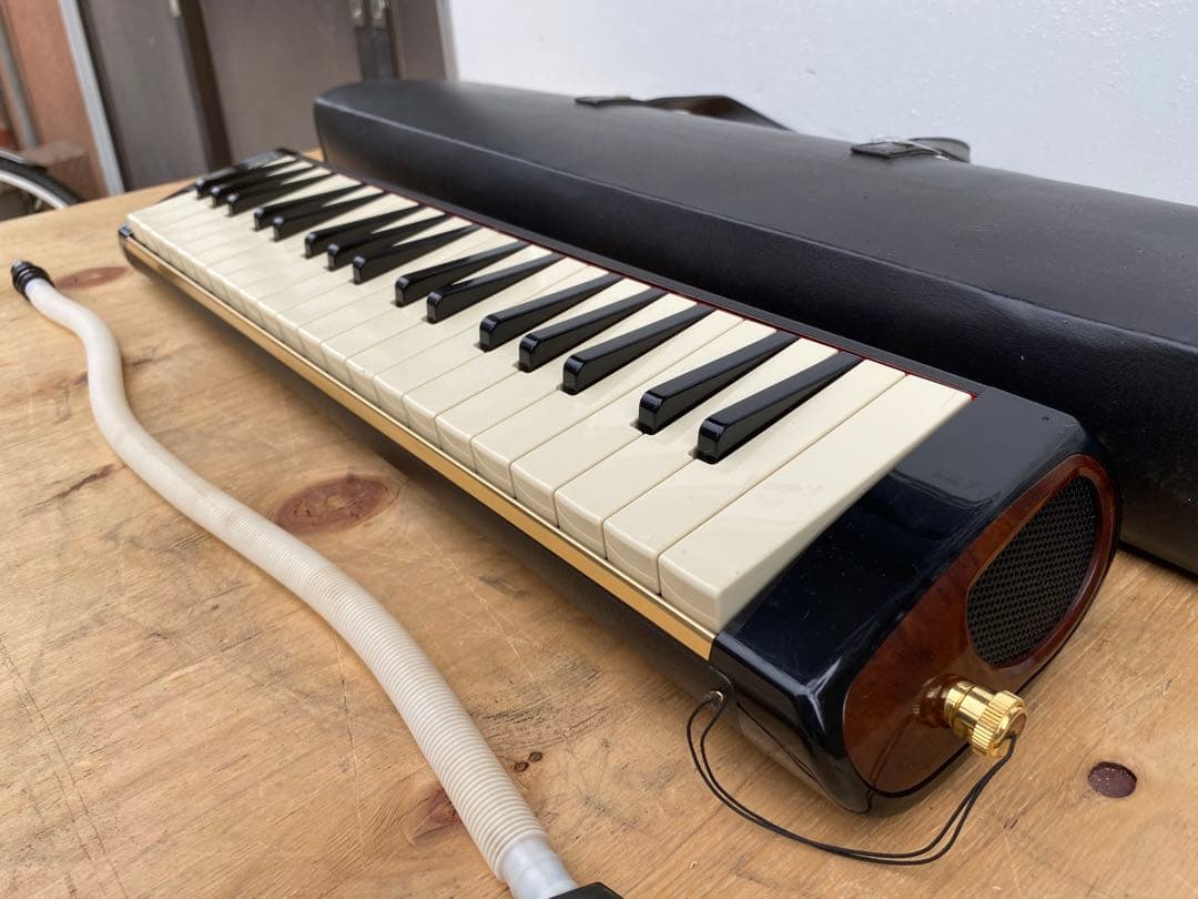 suzuki pro-37 専用ケース付き　ピアニカ　中古品