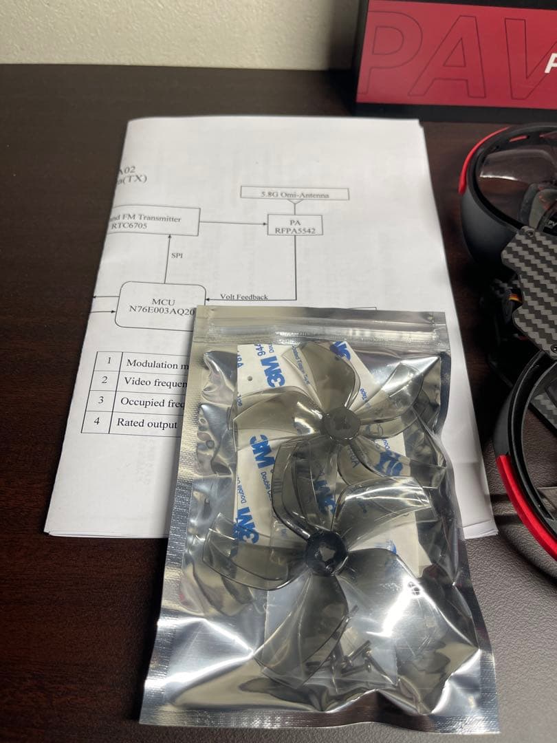 未飛行・未使用　BETA fpv Pavo360 @