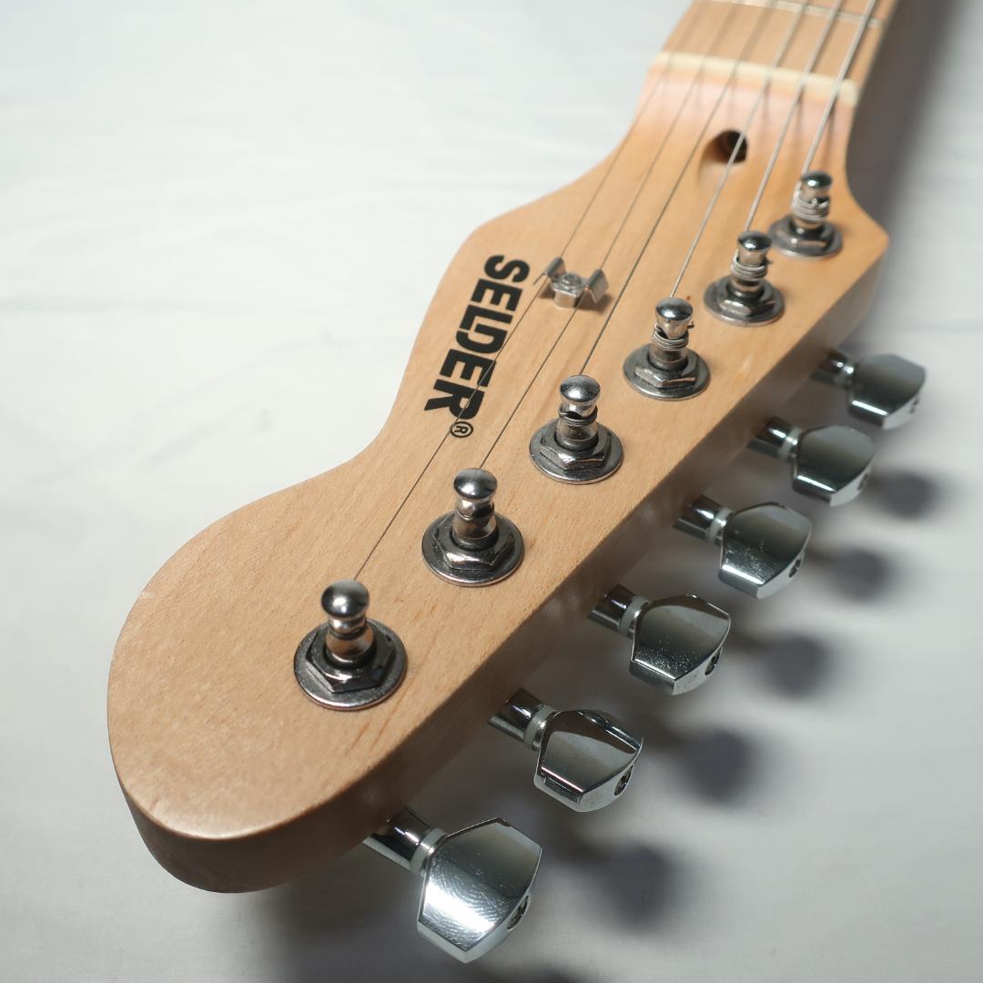 SELDER TL-17/DB テレキャスタイプ エレキギター ブルー ケース付