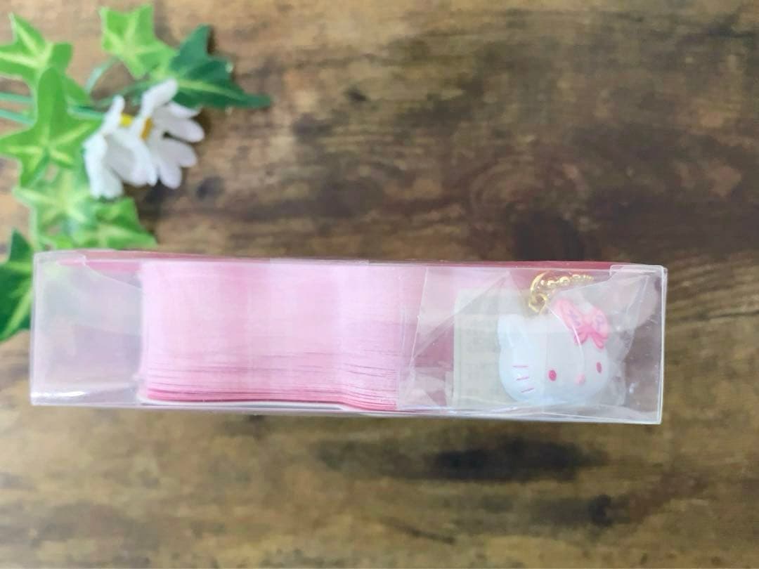 【新品】激レア　2005 tinkpink コラボ　キティ　マスコット付き　メモ