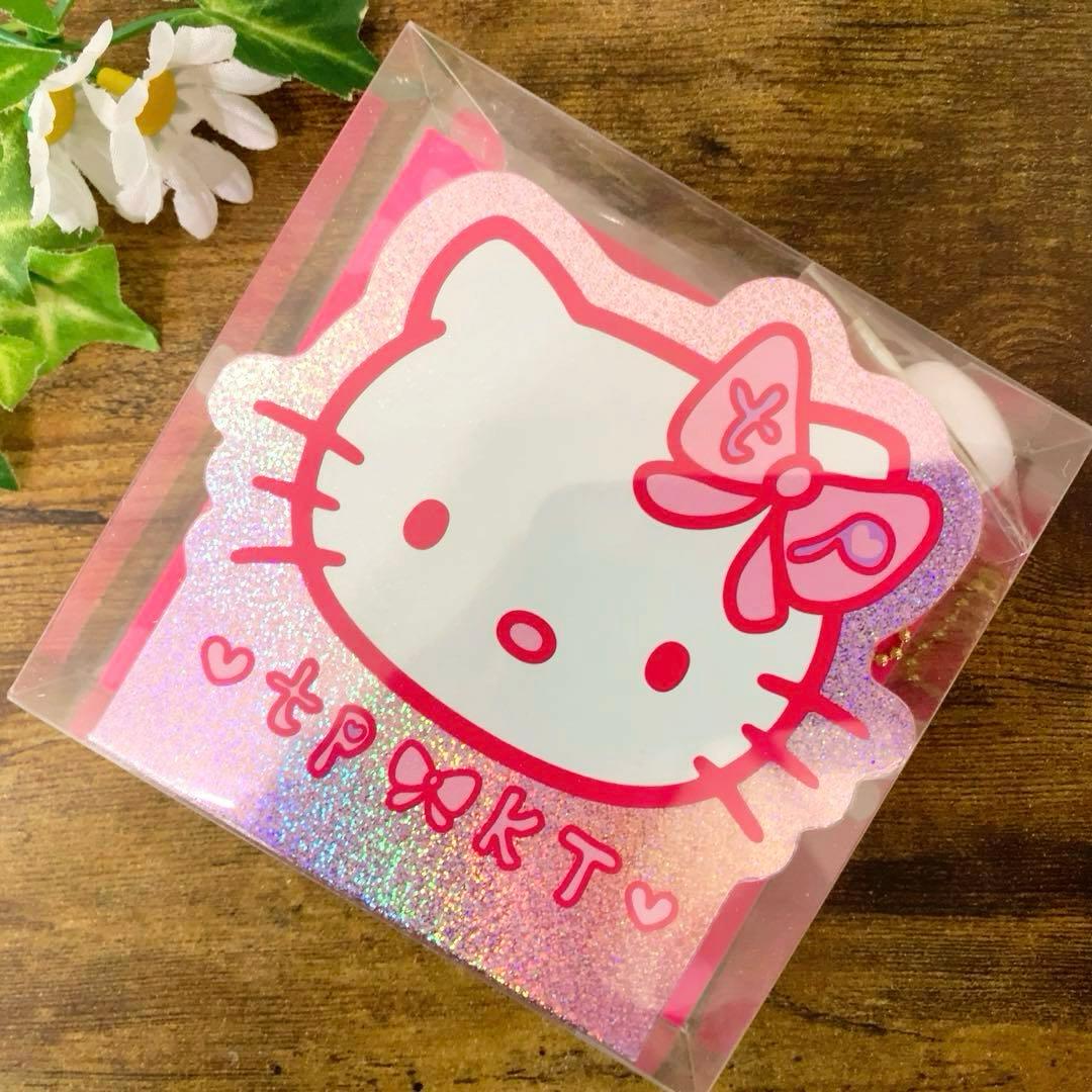 【新品】激レア　2005 tinkpink コラボ　キティ　マスコット付き　メモ