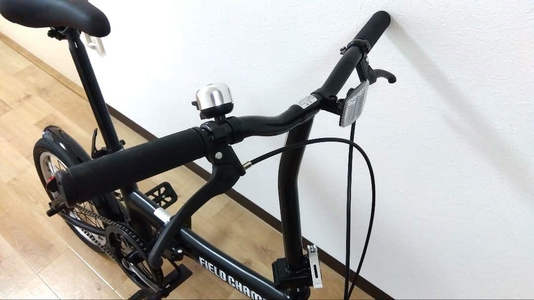 FIELD CHAMP 折りたたみ自転車 １６インチ　ブラック