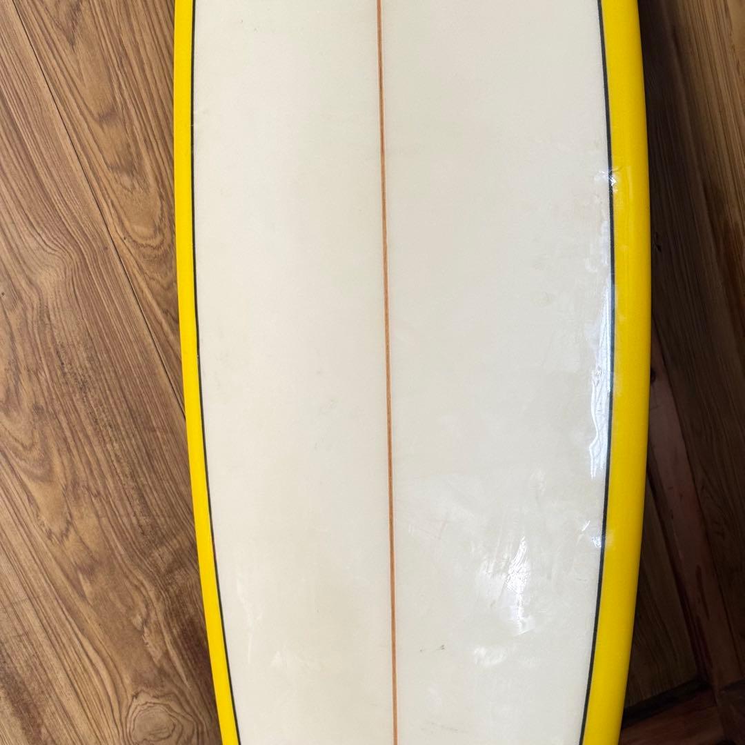送料無料！使用回数の少ない綺麗な6.0ftファンボードサーフボードトライフィン