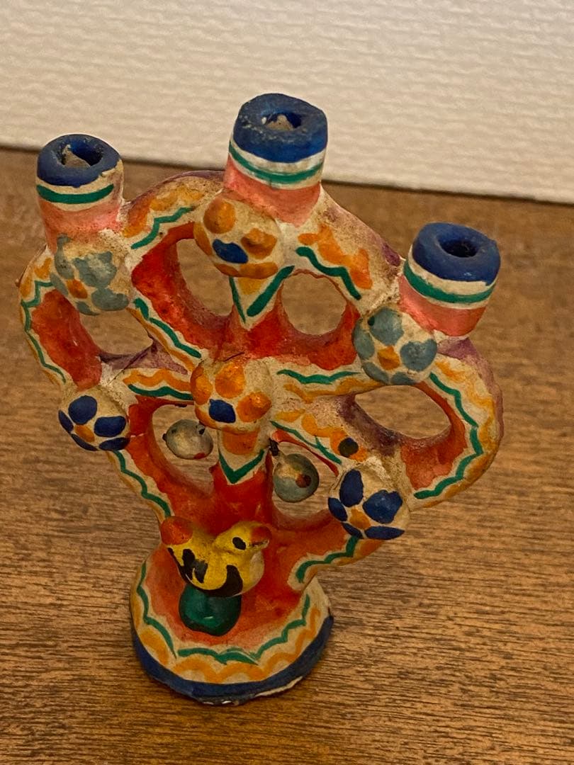 1950年代 メキシコ 生命の樹 小像 民藝像