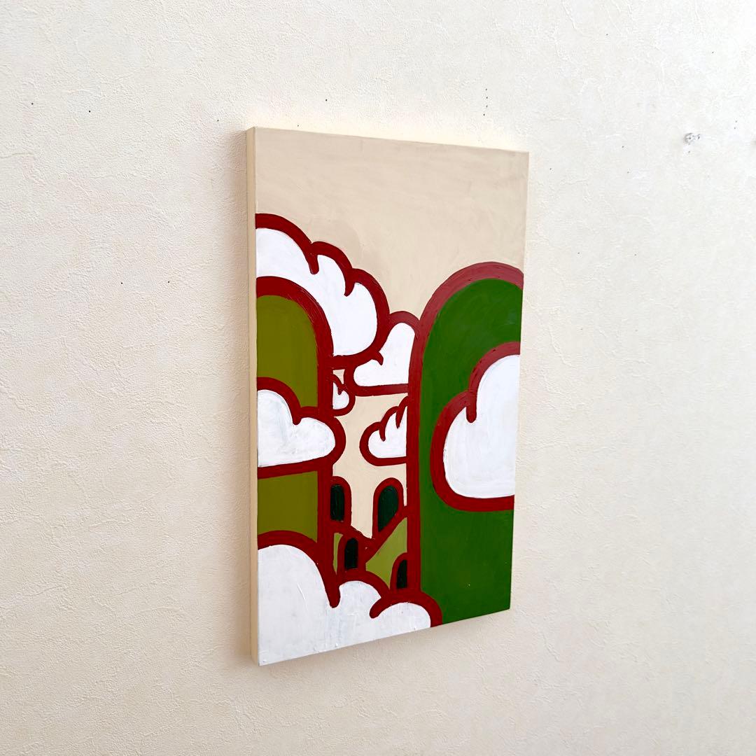 【原画4点セット】●Kaoruko Negishi● アクリル画　紐付き