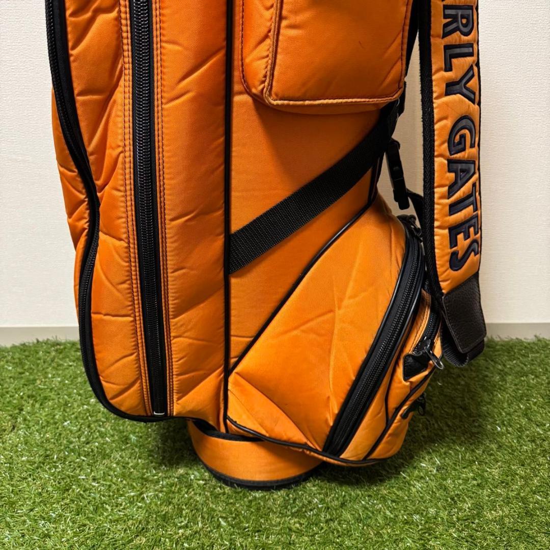 PEARLY GATES パーリーゲイツ キャディバッグ 9型 オレンジ