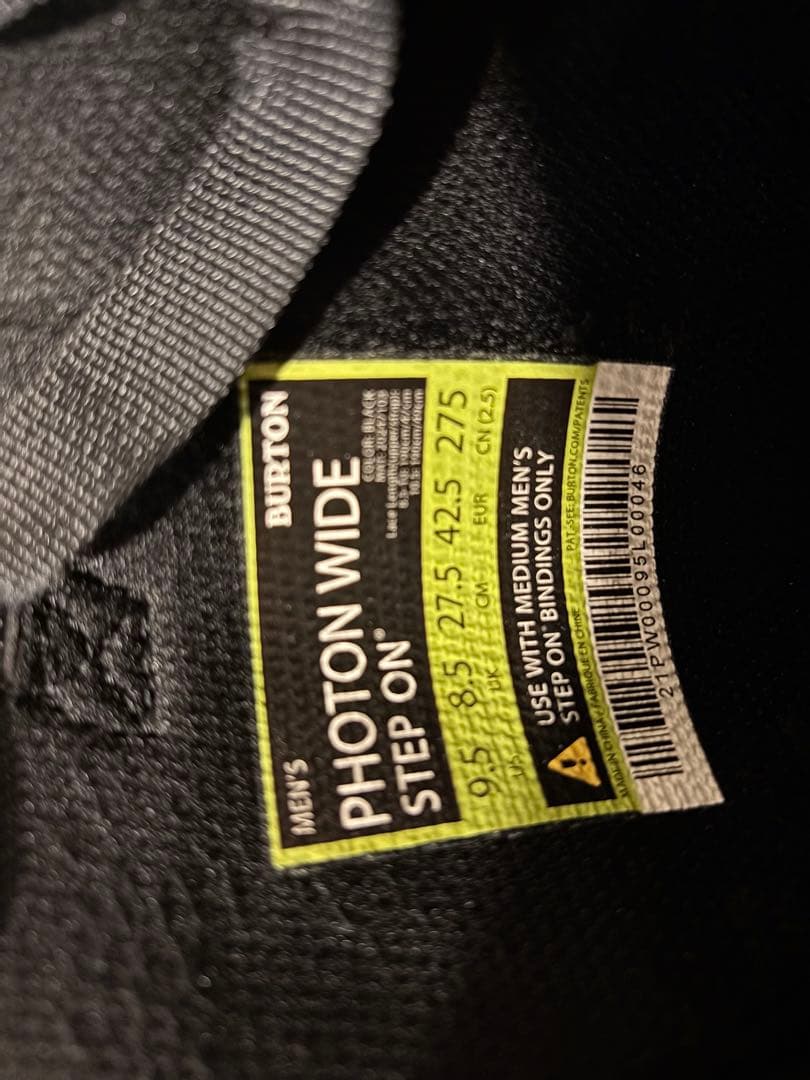 BURTON PHOTON WIDE STEP ON 27.5 メンズ フォトン