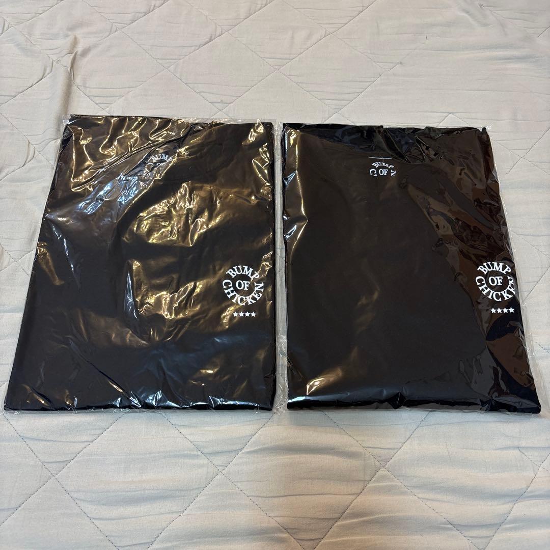 BUMP OF CHICKEN☆ロゴT &ロンT黒L☆バンプオブチキン