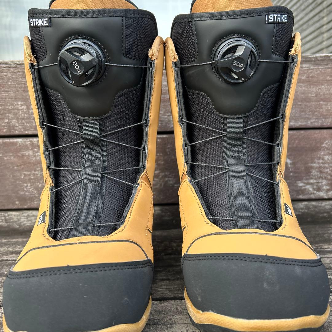 head STRIKE ベージュ スノーボードブーツ 25cm BOAシステム