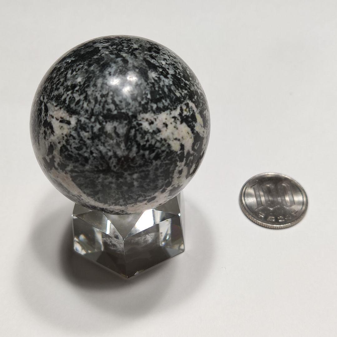 希少！　パワーストーン　天然石　ナポレオン岩　丸玉　直径4.5cm　No.105