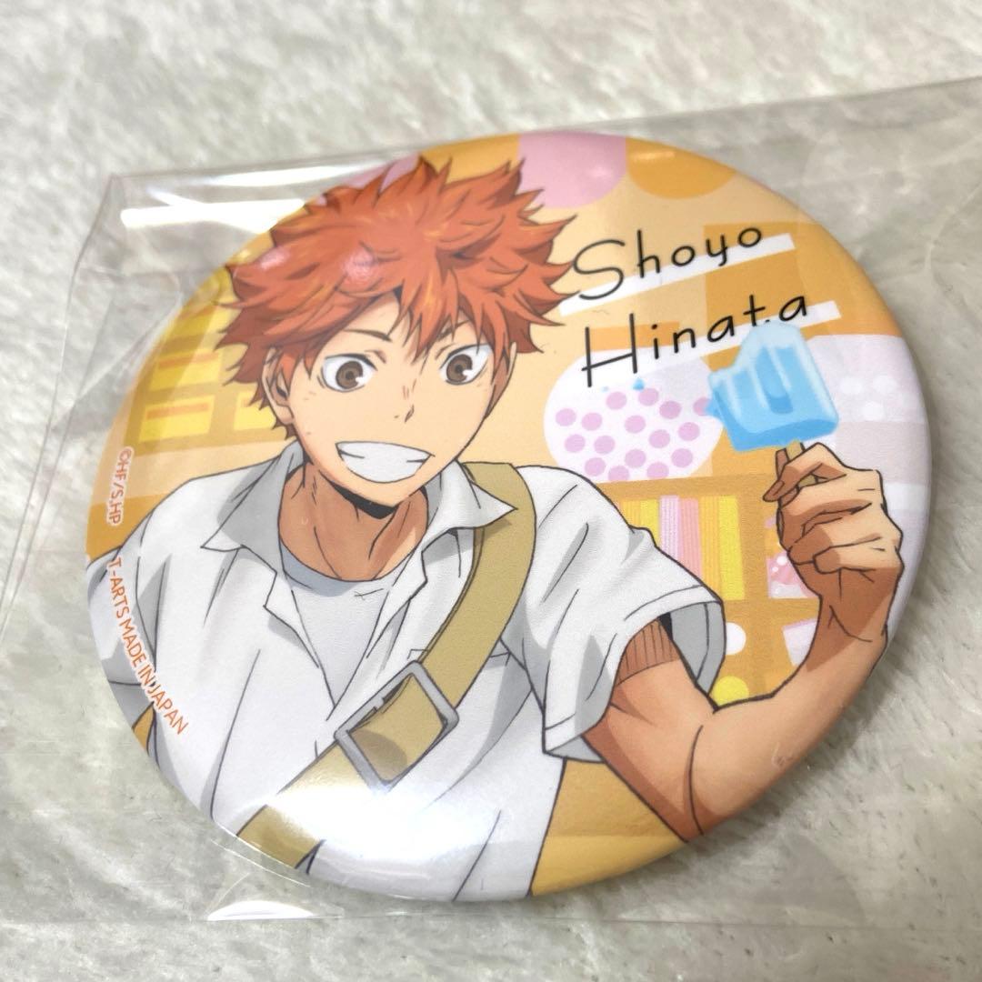 【早い者勝ち！】ハイキュー 日向翔陽 アクリルプレート 缶バッジ 3点セット