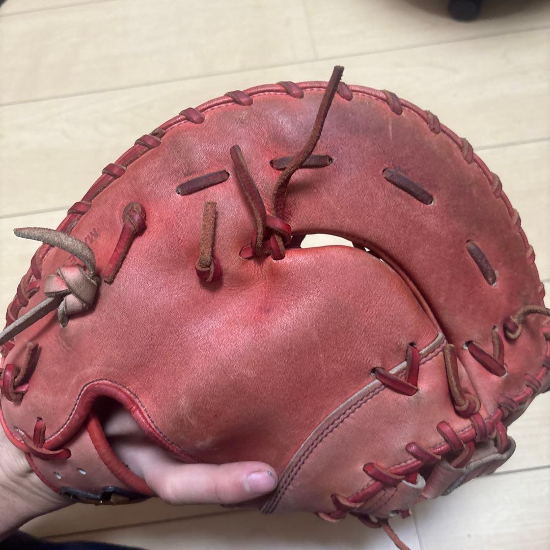 タイムセール 軟式グローブ ファーストミット ザナックス ミズノグローブ袋付き