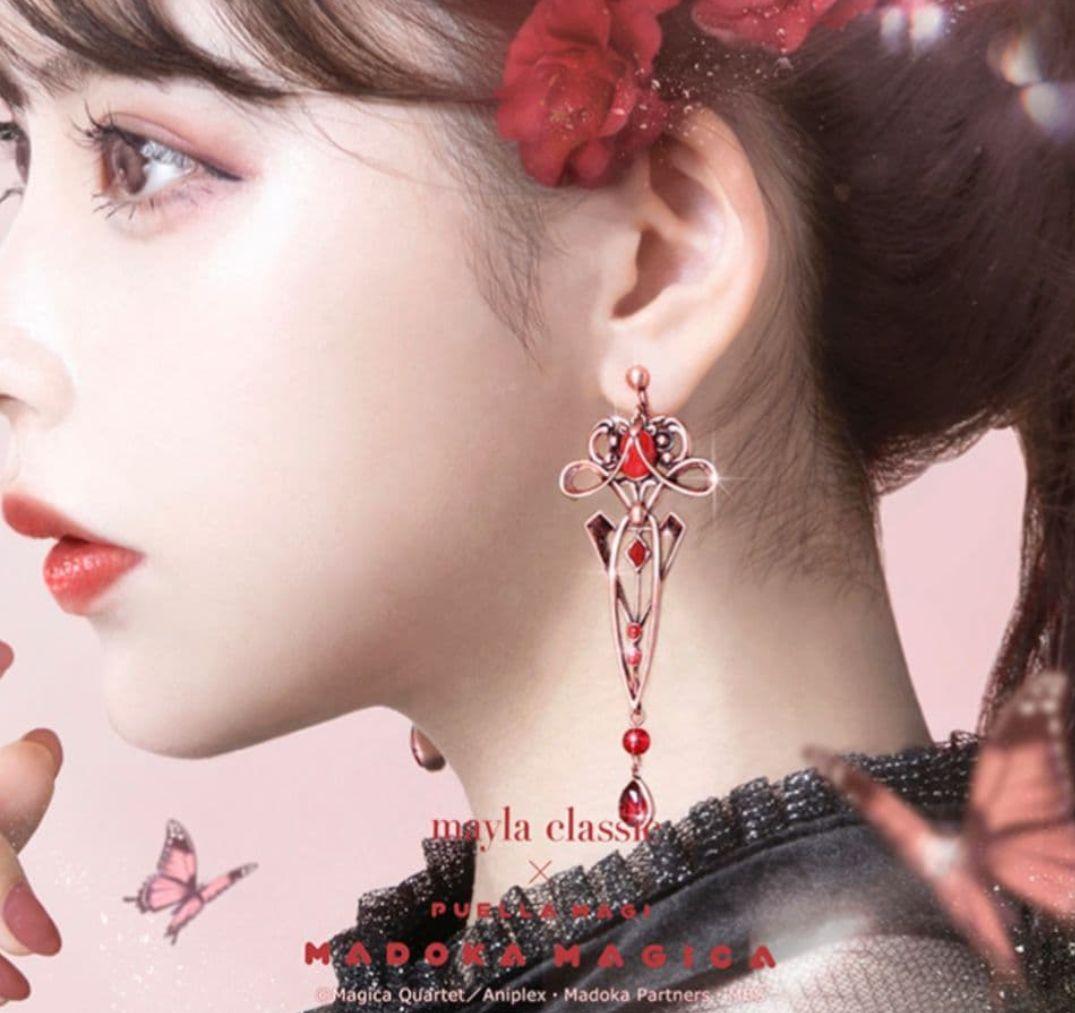 魔法少女まどか☆マギカ アイコニック イヤリング 佐倉杏子
